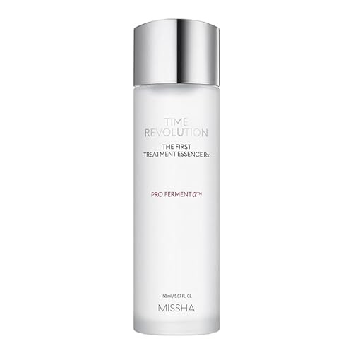 Missha Time Revolution The First Essence Rx (4Th Gen) 5.07 Fl Oz/150Ml Korean Face Essence Hydrating Facial Toner Skin Smoothing & Ph Balancing Toner For All Skin Types