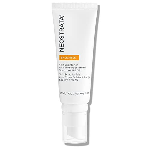 Neostrata Skin Brightener Face Sunscreen Broad Spectrum Spf 35 With Neoglucosamine Vitamin E And Grape Extract Non-Comedogenic 1.4 Fl. Oz