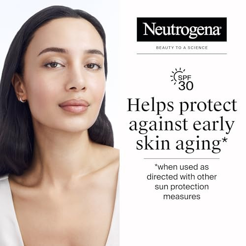 Neutrogena Rapid Wrinkle Repair Retinol Face Moisturizer With Spf 30 Sunscreen Daily Anti-Aging Face Cream With Retinol & Hyaluronic Acid To Fight Fine Lines Wrinkles & Dark Spots 1 Fl. Oz