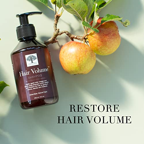 New Nordic Hair Volume Shampoo 250Ml - Herbal Volumising Shampoo For Dry Damaged Hair - Suitable For Men And Women