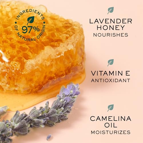 Nuxe R ve De Miel Honey Lip Gloss With Vitamin E And Lavender For Moisturized Shiny Lips 97 Percent Natural 0.33 Fl Oz