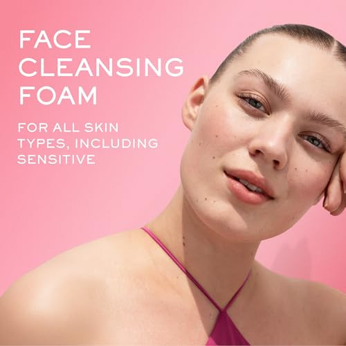 Nuxe Very Rose Cleansing Foam Light Facial Cleanser With Glycerin And Rose Water For Sensitive Skin: Face & Eyes 5 Fl Oz