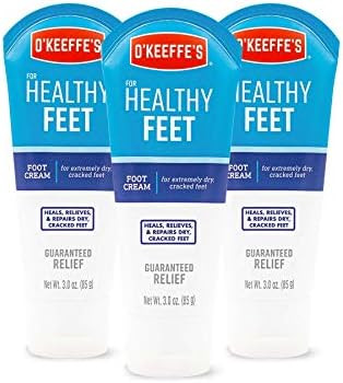 O'Keeffe'S K0280004-3 Healthy Feet Foot Cream Tube (3 Pack) 3 Oz