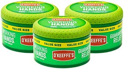 O'Keeffe'S K0680001-3 Working Hands Hand Cream In Jar (3 Pack) 6.8 Oz