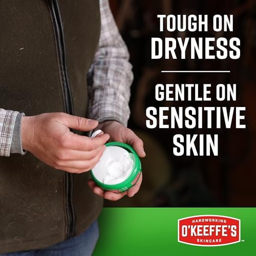 O'Keeffe'S Working Hands Hand Cream For Extreme Dryness - 3.4 Oz Jar (2 Pack) - Repairing Skincare For Cracked Dry Hands