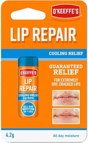 O'Keeffe'S Lip Repair All-Day Moisture Cooling Relief Lip Balm 3 Pack