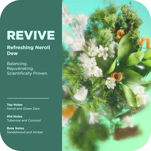 Olly Revive Body Wash With Magnesium Electrolytes & Vitamin B12 Nourishing Cleanser For Skin Barrier Repair Deep Hydration Refreshing Nerolidew Scent 17 Oz