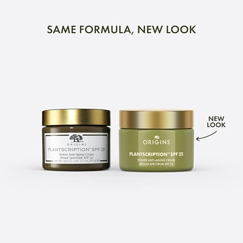 Origins Plantscription Spf 25 Power Anti-Aging Face Cream | Moisturizer With Spf To Visibly Reduce Fine Lines | With Peptides & Hyaluronic Acid 1.7 Fl Oz