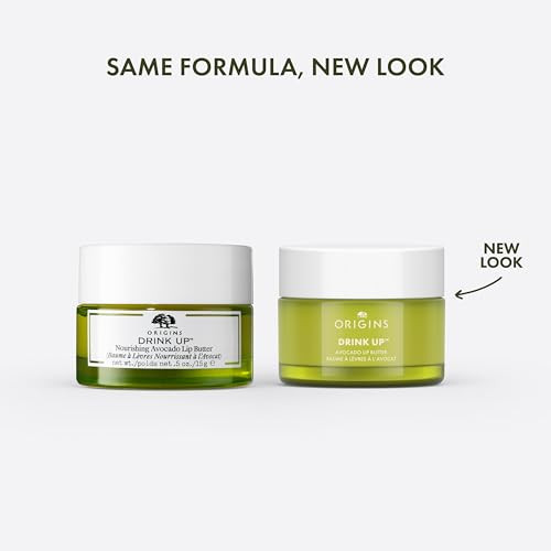 Origins Drink Up Avocado Lip Balm + Treatment | Plumps & Softens Lips | With Plant-Derived Oils & Butters 0.5 Ounce