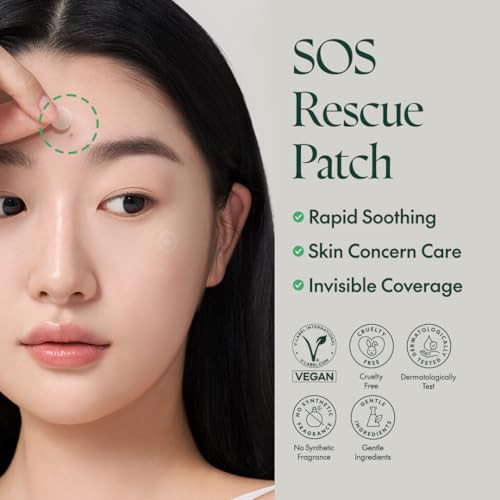 Purito Seoul Wonder Releaf Centella Spot Patch Korean Centella For Sensitive Skin Soothing Pimple Patches For Face Spot Stickers K-Beauty 51 Count