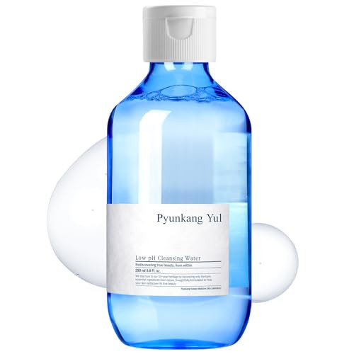 Pyunkang Yul Pky Low Ph Cleansing Water Makeup Remover Face Cleanser With Witch Hazel And Aha - Cica Tea Tree Extract Natural Ingredients Ceramide Micellar Water 9.8 Fl Oz