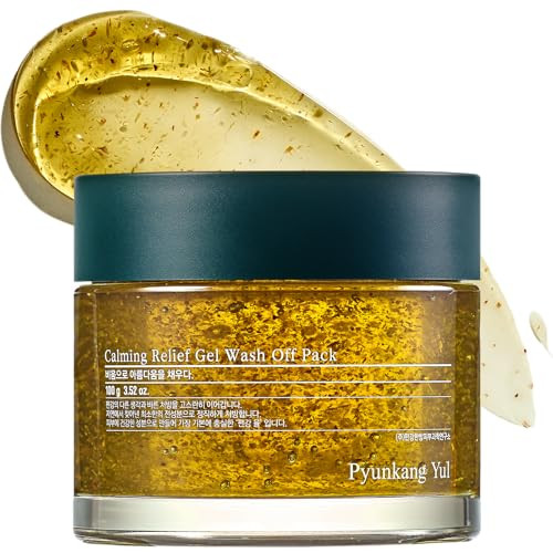 Pyunkang Yul Pky Calming Relief Gel Wash Off Pack 100G Soothing & Refreshing Gel Mask For Sensitive Skin