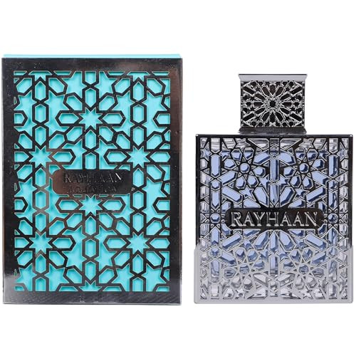 Rayhaan Aquatica Fresh Marine Citrus Clean Eau De Parfum-Long-Lasting Fragrance For Men 3.4 Ounce / 100 Ml
