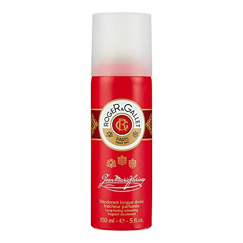 Roger & Gallet | Long-Lasting Deodorant Spray For Women | Jean-Marie Farina 150Ml