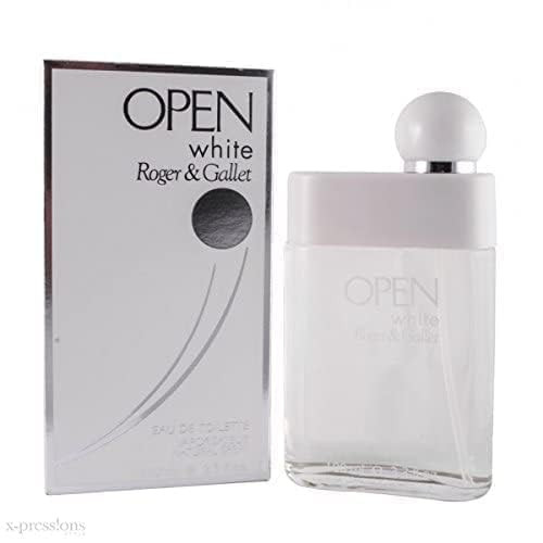 Roger & Gallet Open White Eau De Toilette Spray 3.4 Ounce