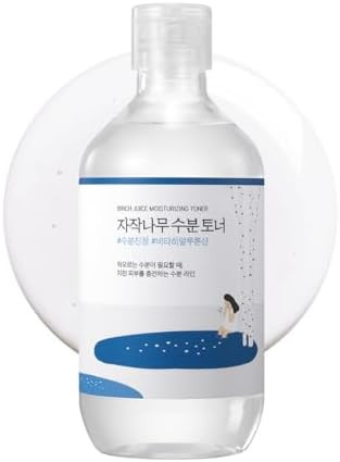 Round Lab Birch Juice Moisturizing Toner 300Ml / Vita Hyaluronic Acid Alcohol-Free Fragrance & Essential Oil-Free Hydrating Toner