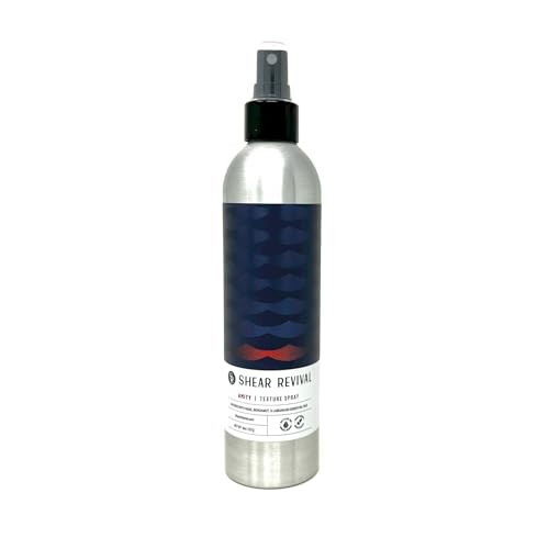 Shear Revival Amity Texture Spray For Men & Women - Vegan Light Hold Matte Finish For All Hair Types Sage Bergamot And Labdanum Scent With Sea Salt & Kaolin Clay