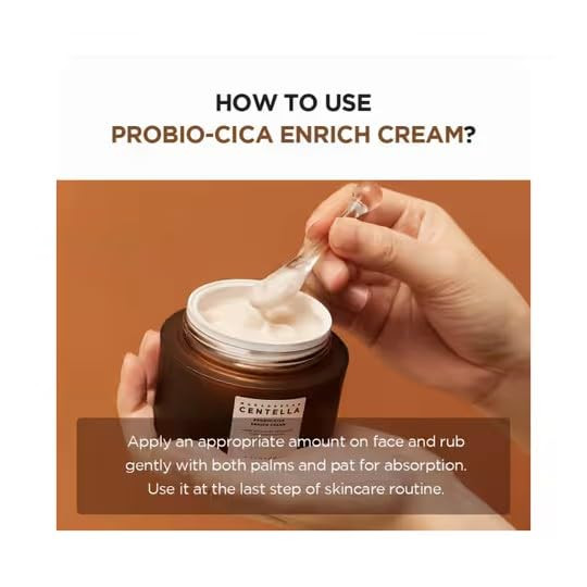 Skin1004 Probio Cica Enrich Cream 1.69 Fl.Oz 50Ml Korean Face Moisturiser Night Face Cream With Madagascar Centella Hydrating Moisturizer For Soothing And Strengthening The Skin Korean Skin Care