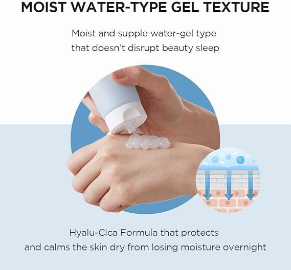 Skin1004 Hyalu-Cica Sleeping Pack 3.38 Fl.Oz 100Ml Melatonin Hyaluronic Acid Centella Asiatica Extract Moist And Revitalization Multi Care Solutions