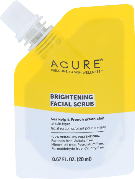 ACURE Brightening Facial Scrub 20ml