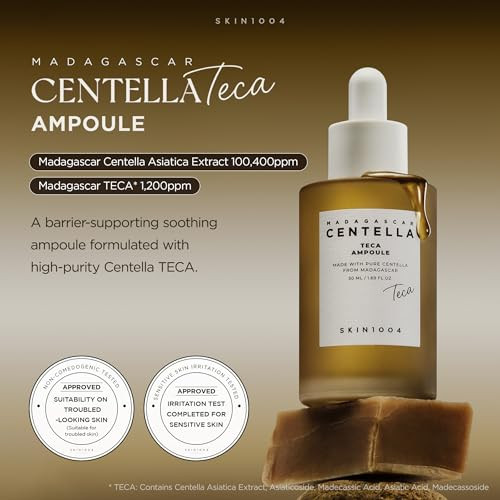 Skin1004 Madagascar Centella Teca Ampoule Korean Face Serum For