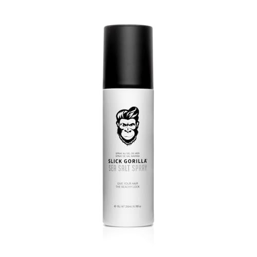 Slick Gorilla Sea Salt Spray For Men 200Ml (6.76 Fl Oz) | Texturizing Sea Salt Hair Spray | Lightweight Volume Mist | Matte Finish | Natural Texture | Flexible Hold