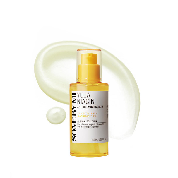 Some By Mi Yuja Niacin Anti Blemish Serum 1.69Oz 50Ml Korean 10% Niacinamide & Vitamin C Serum To Brighten Dull-Looking Skin Dark Spot Remover For Pigmentation & Melasma Korean Skin Care