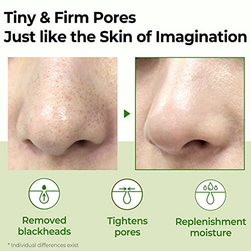 Some By Mi Super Matcha Pore Tightening Serum - 1.69Oz 50Ml - Made From Match Water For Sensitive Skin - Skin Moisturizing And Purifying Effect - Blackheads Sebum And Pore Care - Korean Skin Care