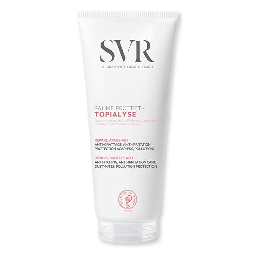 Svr Topialyse Intensive Balm Face And Body - 48Hr Moisturizing Soothing Cream To Relieve Itching Of Very Dry Sensitive Skin Of Babies Kids And Adults - Helps To Repair And Protect 6.7 Fl.Oz
