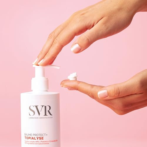 Svr Topialyse Intensive Balm Face & Body Moisturizer With Ceramides. 48Hr Itch Relief For Dry Skin. Suitable For All Ages. Fragrance Free 13.5 Fl Oz