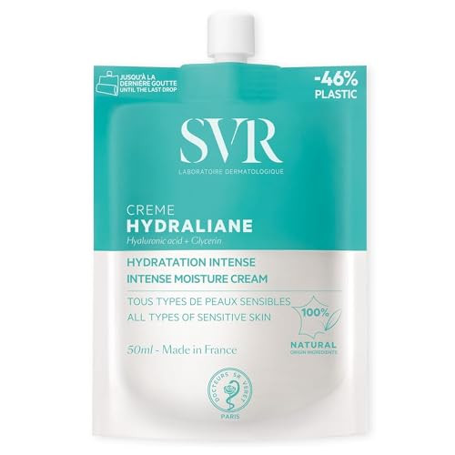 Svr - Hydraliane Hydrating Face Cream - Face Moisturizer For Normal To Dry Sensitive Skin - All Day Hydration - Dermatologically Tested Hypoallergenic - Naturally-Derived Ingredients 1.3 Fl.Oz
