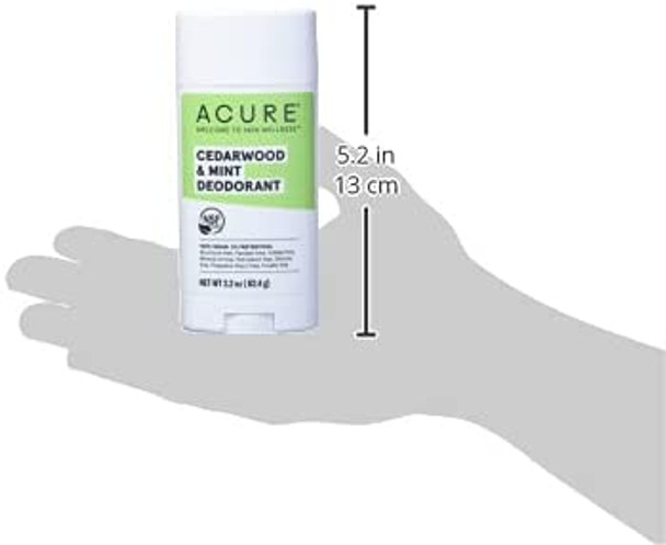 ACURE Deodorant Cedarwood & Mint 62g