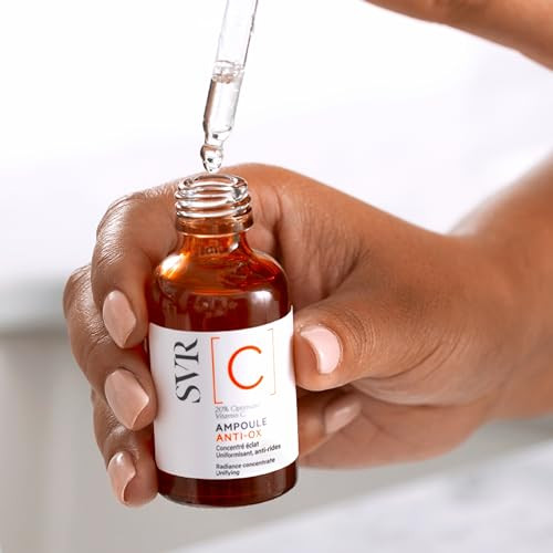 Svr Vitamin C Brightening Face Serum With 20% Optimized Vitamin C For Fine Lines Uneven Skin Tone & Dull Skin. Improves Radiance & Firmness 1 Fl.Oz