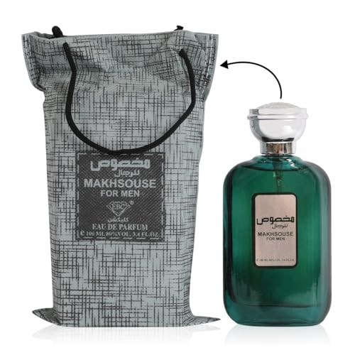 Uniqus Makhsouse Spray Cologne Eau De Parfum For Men Fresh Aquatic Woody Spicy Masculine Scent Men S Perfume 100Ml / 3.4 Fl Oz