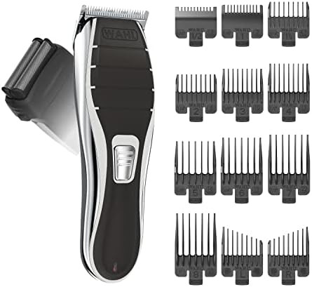 Wahl Clipper 2-In-1 Shaver And Hair Clipper Lithium-Ion Rechargeable Cord Cordless Hair Clipper And Shaver Combo Kit - Model 79568