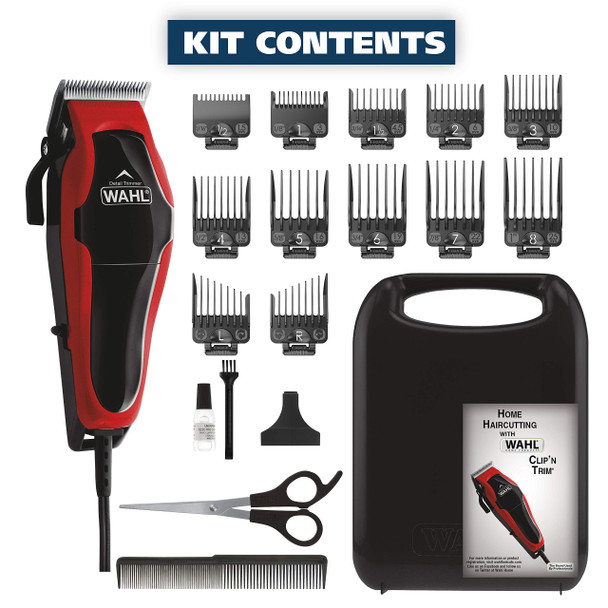 Wahl Usa Clip N Trim 2 In 1 Corded Hair Clipper With Pop Up Trimmer Kit The Perfect Hair Clippers For Men S Haircuts And Long Beard Touch Up Grooming 79900-1501P