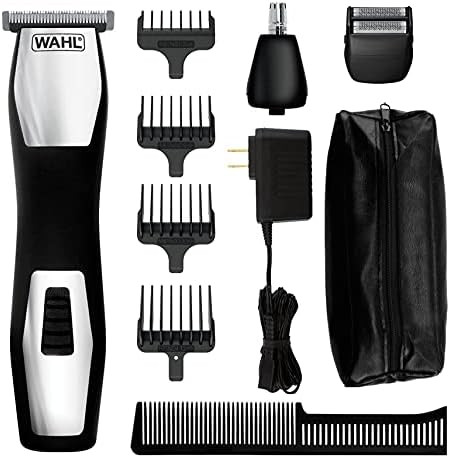 Wahl Canada Complete Beard & Body Grooming Kit 3-In-1 Rechargeable Multigroomer Trimmer Includes 4 T-Blade Trimming Guides Ideal For Blending Tapering And Defining Beards Men Grooming - Model 3286