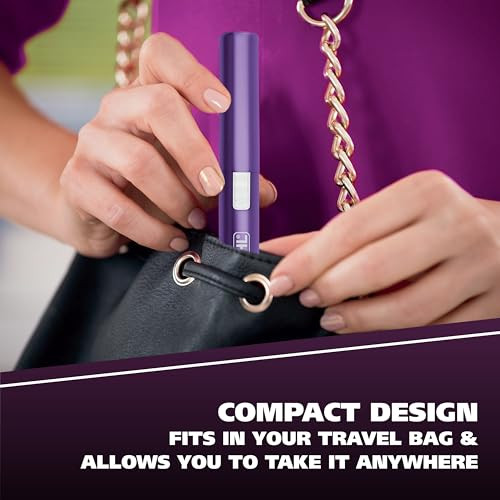 Wahl Clean & Confident Female Battery Pen Trimmer With Rinseable Blades For Eyebrows Facial Hair & Light Grooming- Hygienic Grooming & Easy Cleaning With Battery Included - Model 5640-100