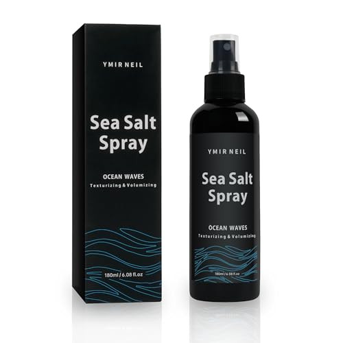 Ymir Neil Natural Sea Salt Spray For MenTexturizingVolumizingBeach WavesFresh Scent6.0 Fl Oz
