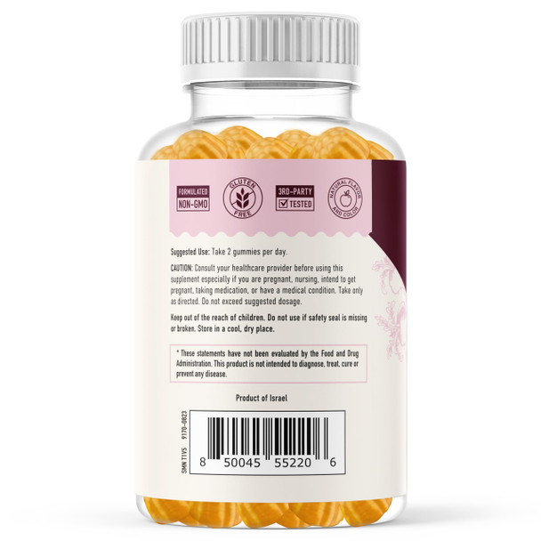SMNutrition Maca Root Gummies | Drive, Performance & Energy Support | High-Concentration 4:1 Extract | Hormone Balance for Women | Delicious Peach Flavor | Vegan, Non-GMO & Third-Party Tested | 60 Maca Gummies