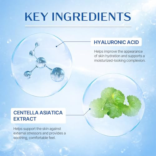 9 Wishes 9Wishes Nano Plus Hydra Ampule 1.01Oz Lightweight Facial Serum With Nano Hyaluronic Acid And Coconut Water Korean Skincare For Daily Hydration Care Fast Absorbing All Skin Types