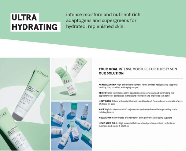 ACURE Hydrating Cucumber Hyaluronic Mist 59ml