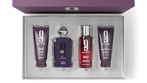 Afnan 9 Pm Pour Femme Luxury Perfume Set