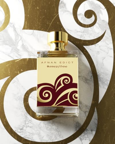 Afnan Edict Amberythme Unisex Luxury Eau De Parfum Spray 2.7 Fl. Oz Warm & Indulgent Amber Perfume With Cinnamon Vanilla & Sandalwood