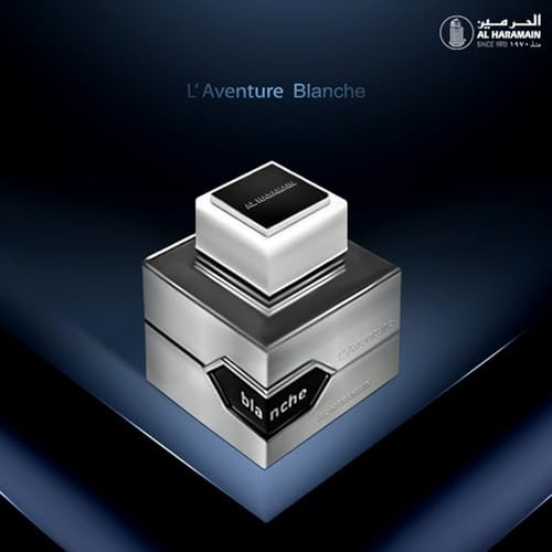 Al Haramain L'Aventure Blanche Eau De Parfum Spray Unisex 3.3 Ounce