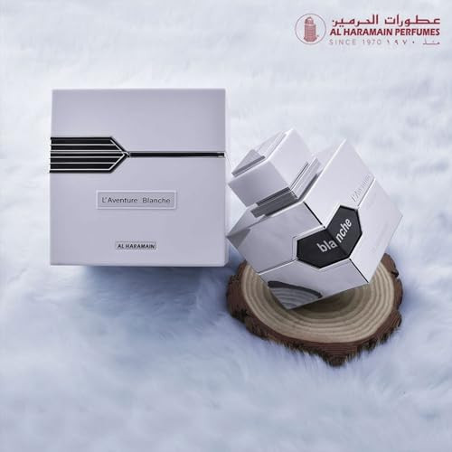 Al Haramain L'Aventure Blanche Eau De Parfum Spray Unisex 3.3 Ounce