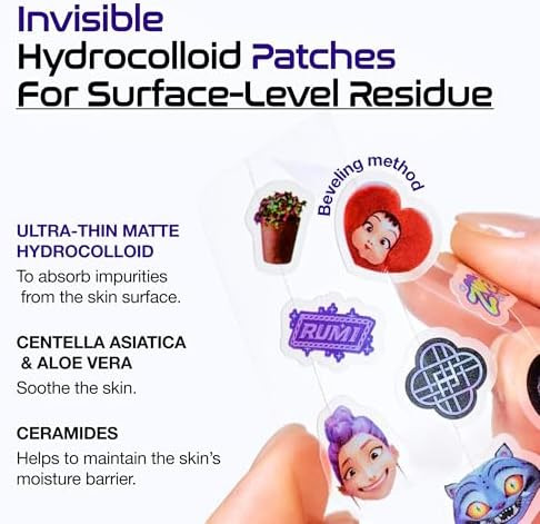 Anua Ultra-Thin Spot Cover Patch Invisible Hydrocolloid Acne Patch For Face Cute Pimple Patches Centella Care For Sensitive Skin Kpop Demon Hunters Korean Skincare 55Ea