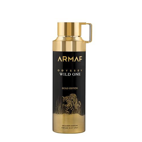 Armaf Odyssey - Wild One Gold Edition By Armaf For Men - 6.8 Oz Body Spray