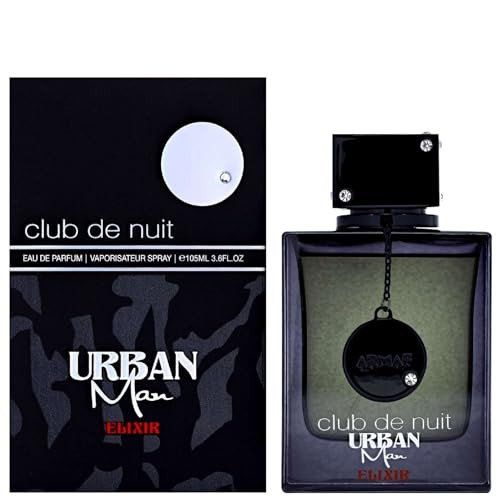 Armaf Club De Nuit Urban Man Elixir For Men Eau De Parfum Spray 3.6 Ounce