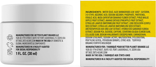 ACURE Brightening Vitamin C Jelly Mask 30ml, White